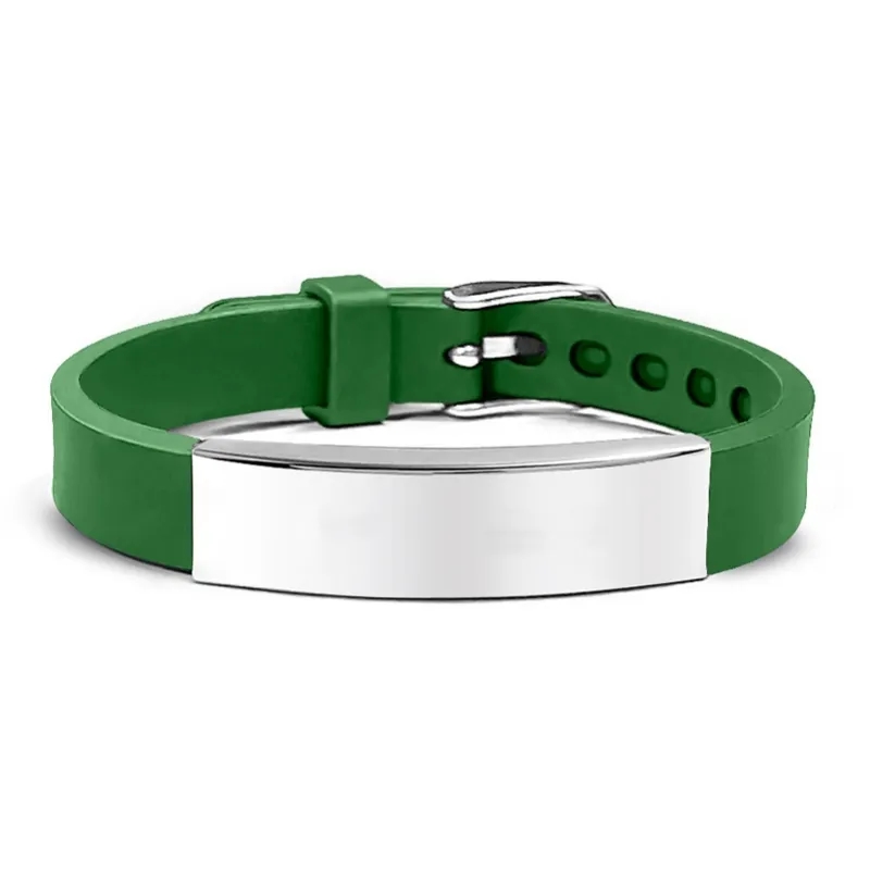 Stainless Steel Silicone Bracelet 3