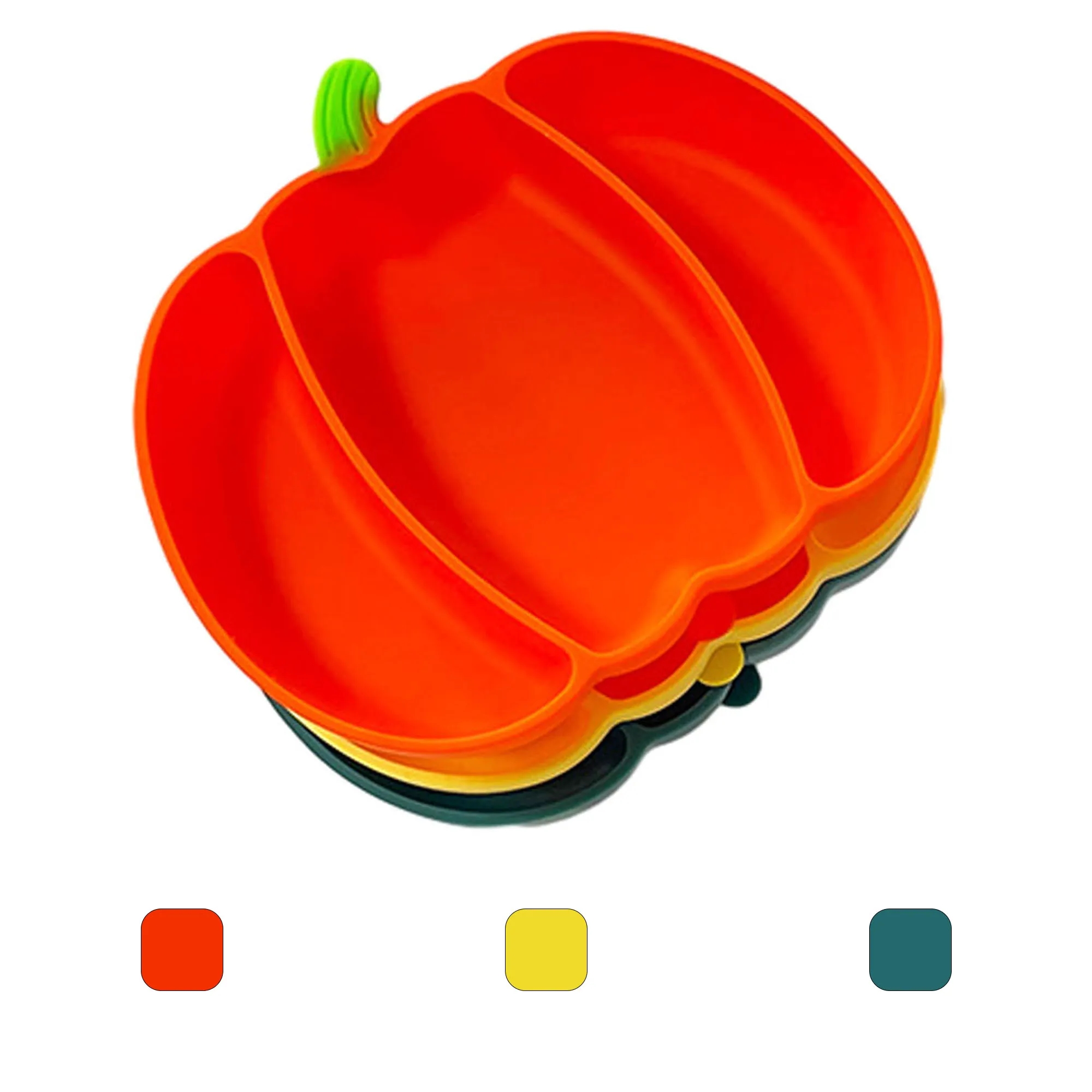 Creative Promotional Travel Silicone Pumpkin Plate 6