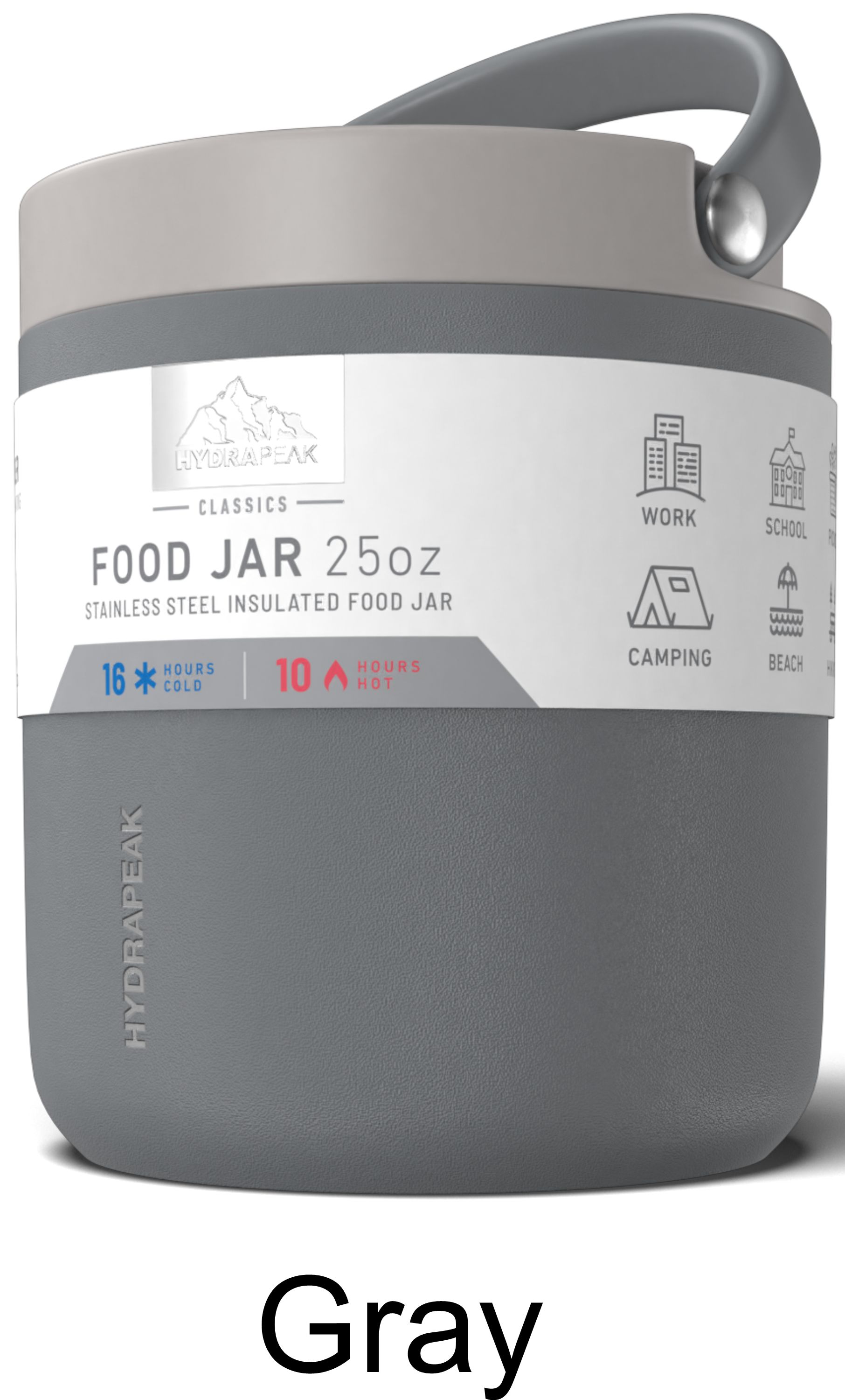 25 oz Hydrapeak Thermos Food Jar LIFETIME WARRANTY! 11