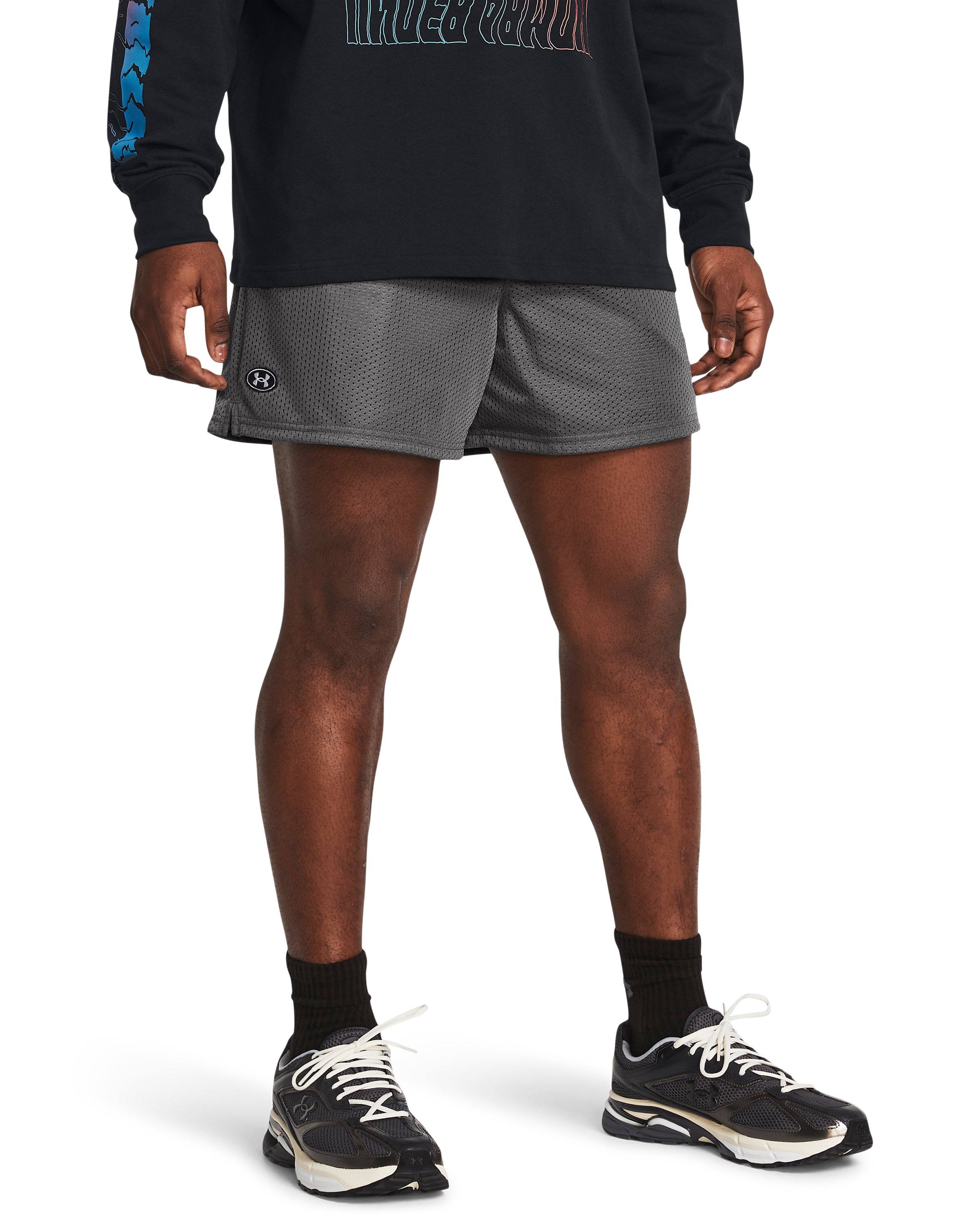 UA Icon Mesh Men's 5 Shorts 6