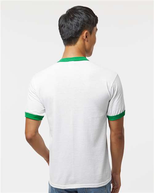 Unisex 50/50 Ringer T-Shirt - 710 137