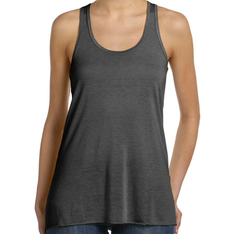 Bella Ladies Flowy Racerback Tank 3