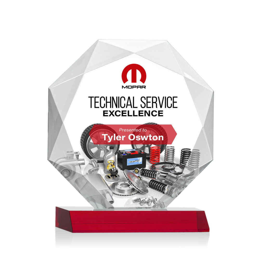 Kitchener VividPrint™ Award - Red 9