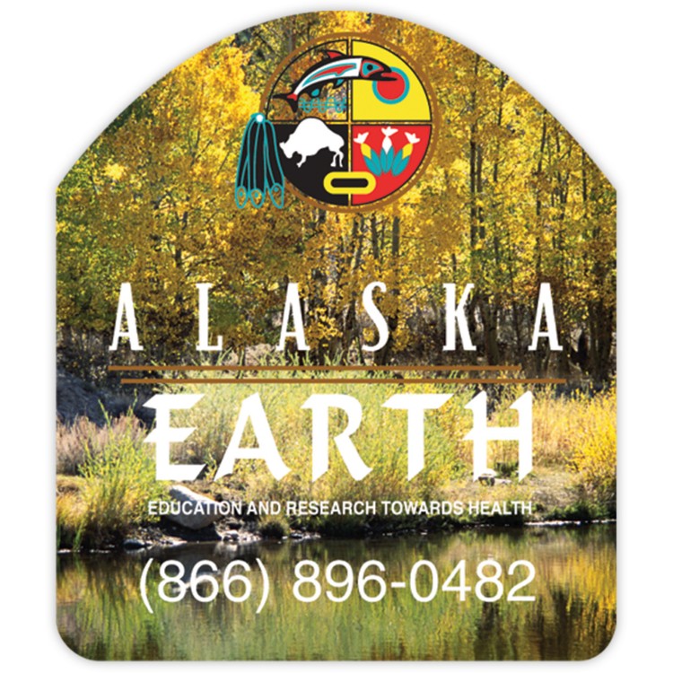 Vinyl Label (2.125"x2.25") House shape