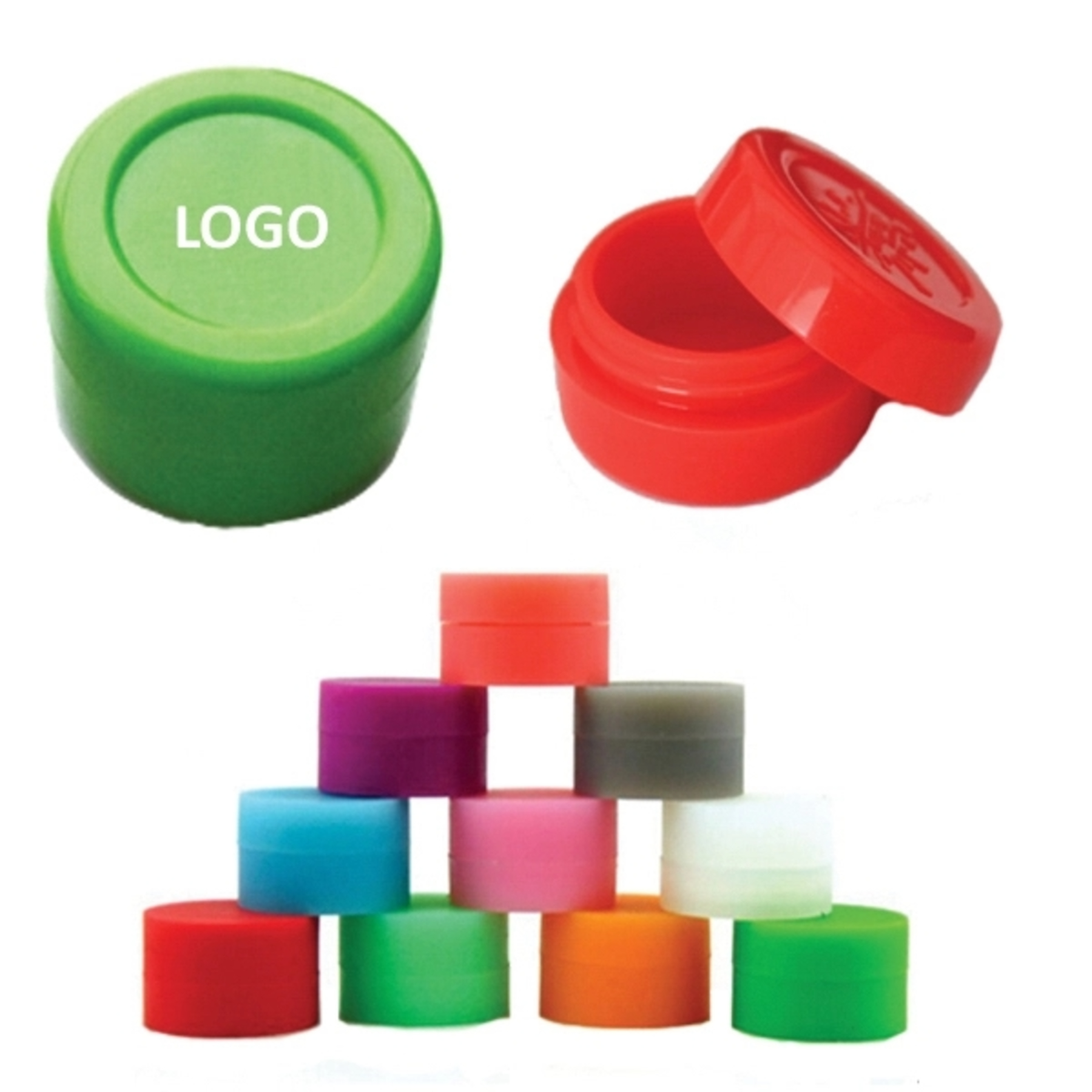 Silicone Concentrate Container 2