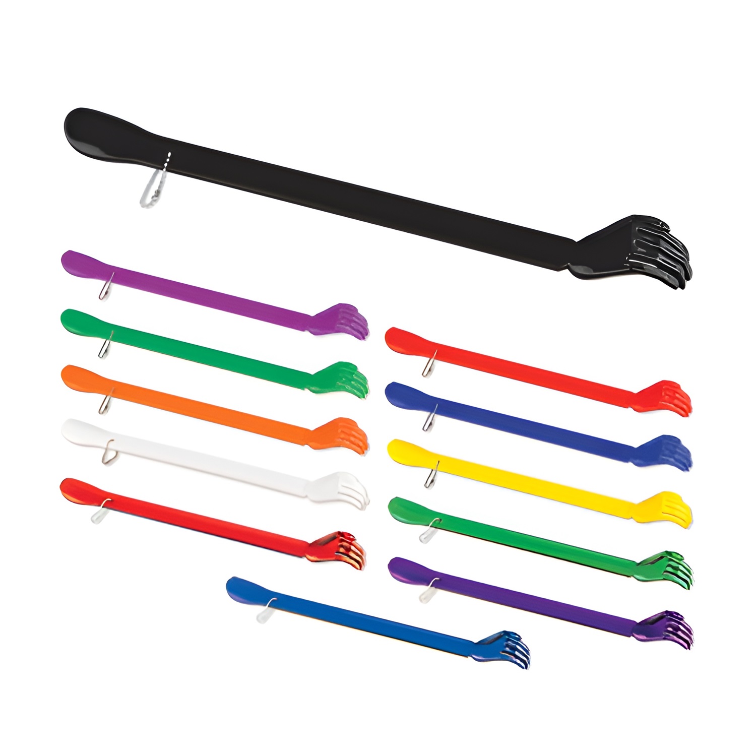 2-in-1 Plastic Back Scratcher with Shoehorn 15