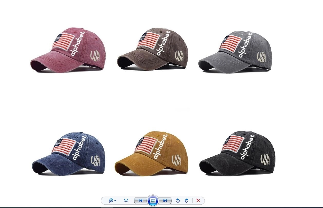 Embroidery Ponytail-Baseball Hat 2