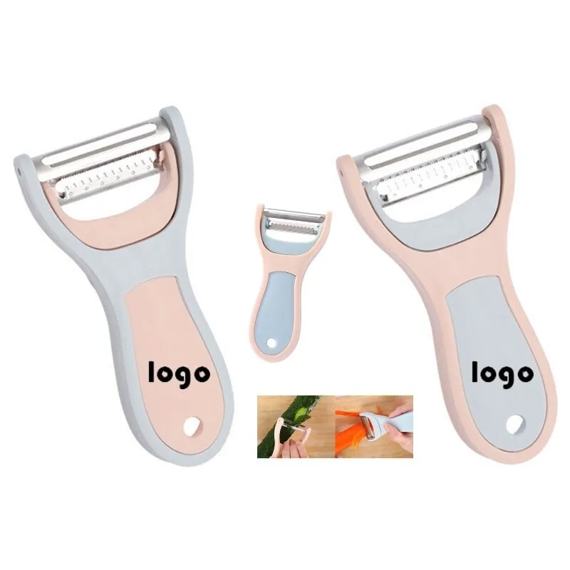 Stainless Steel 2-in-1 Fruit Peeler 4