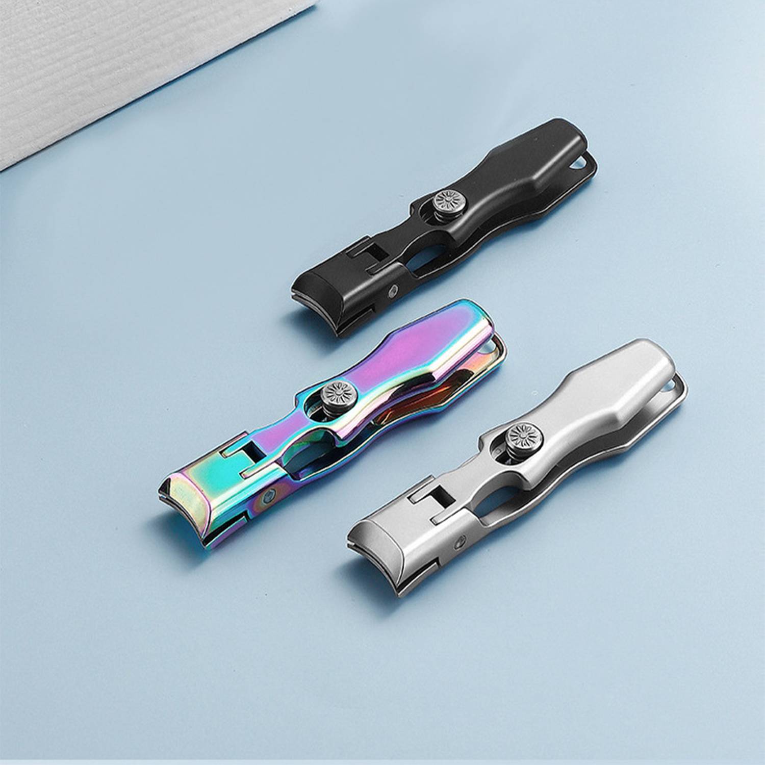 Stainless Steel Anti-Splash Nail Clippers 2