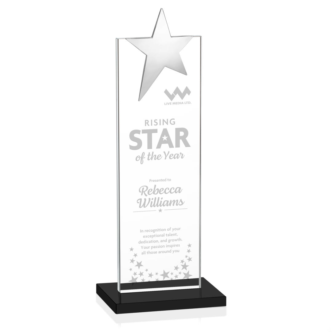 Bryanston Chrome Star Award - Black 9