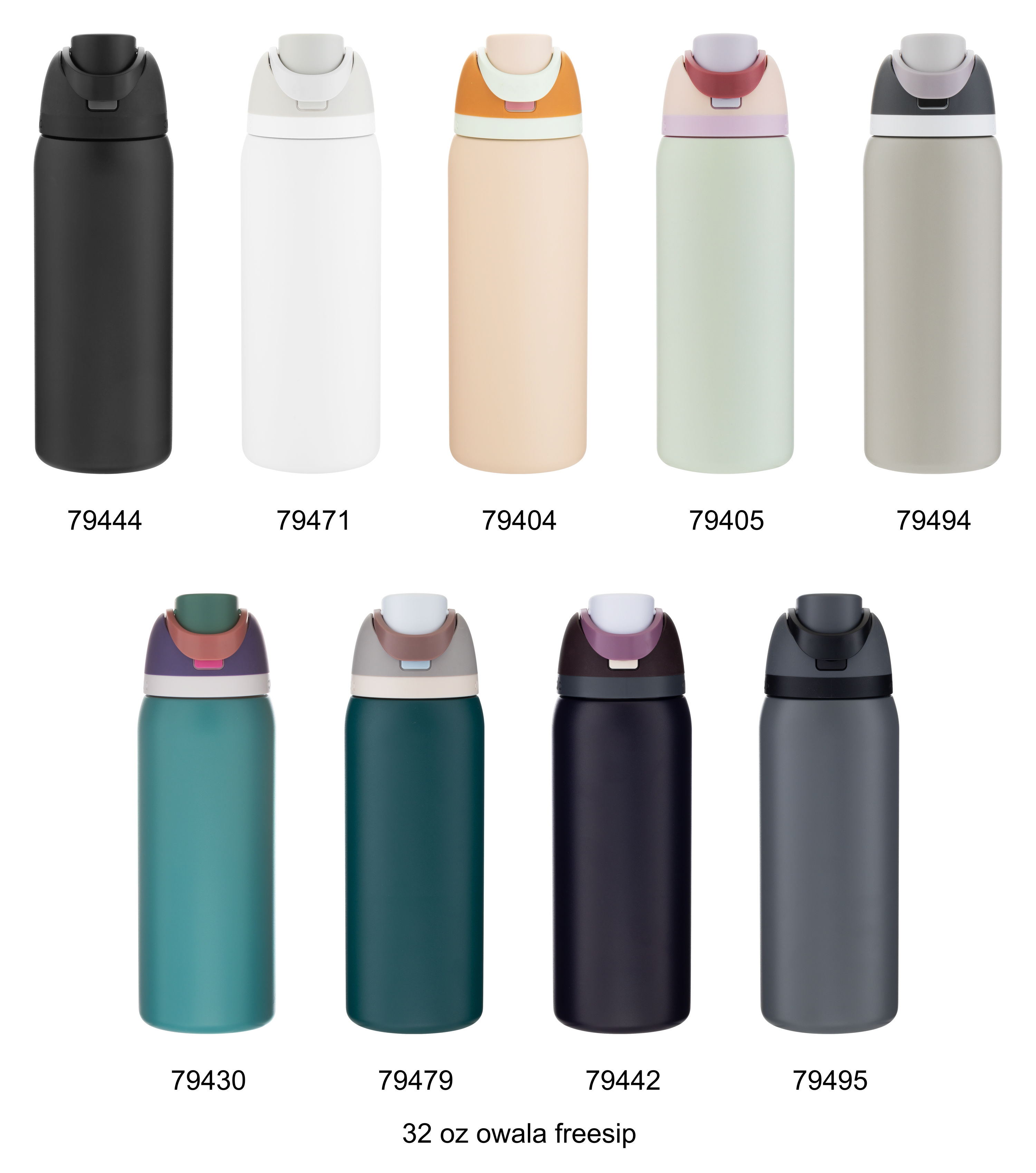 32 oz owala freesip, custom water bottle with logo imprint 52