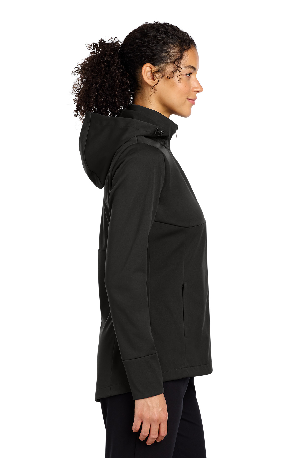 Sport-Tek Women's Hooded Soft Shell Jacket LST980 4