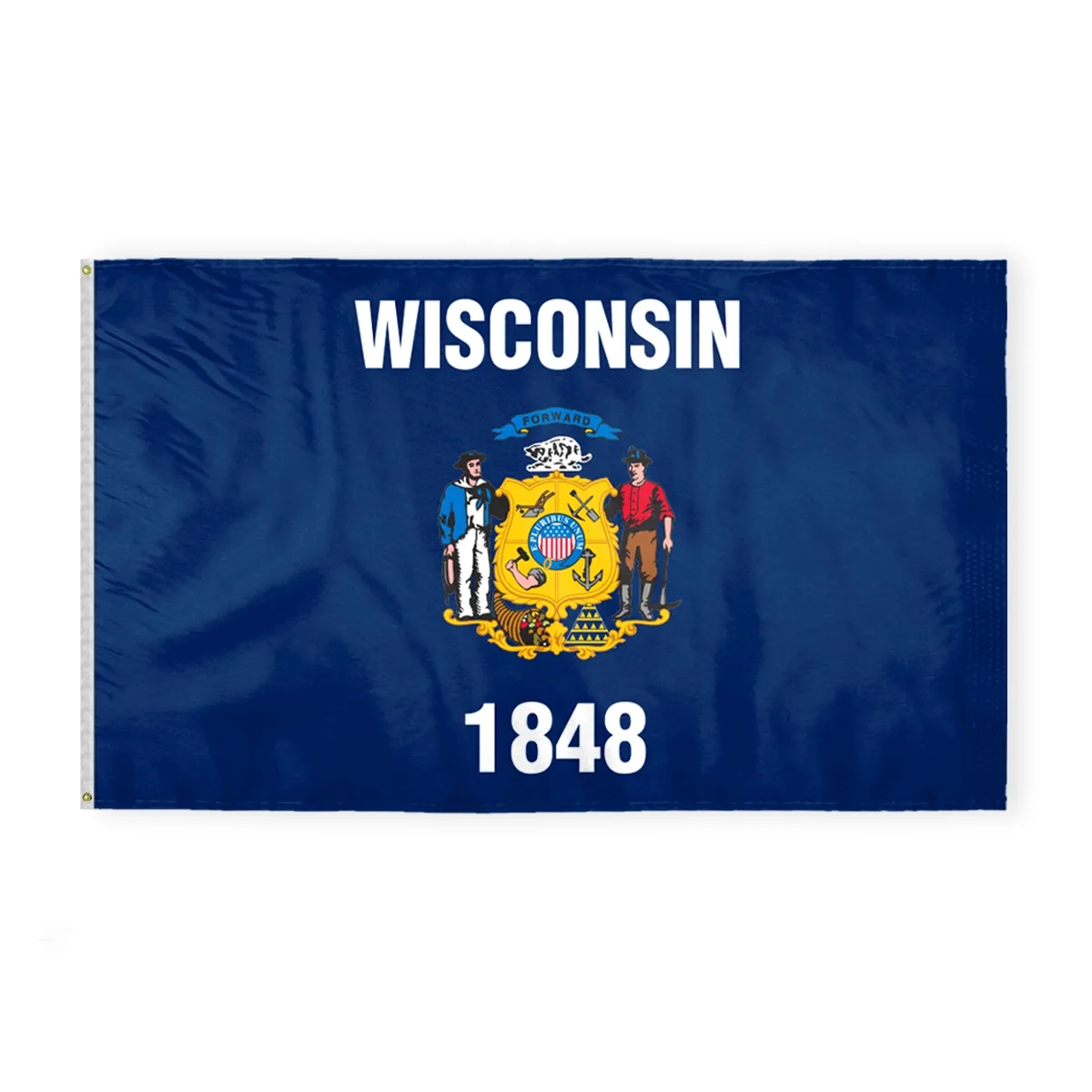 12"x18" to 8'x12' Wisconsin Nylon Flags 2