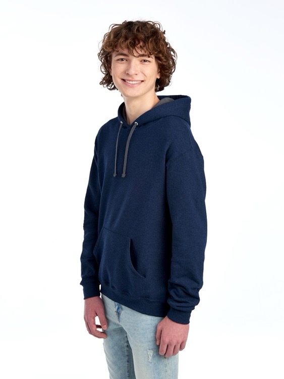 FRUIT OF THE LOOM Sofspun™ Unisex Hooded Sweatshirt, custom hoodie or sweatshirt with logo imprint 57