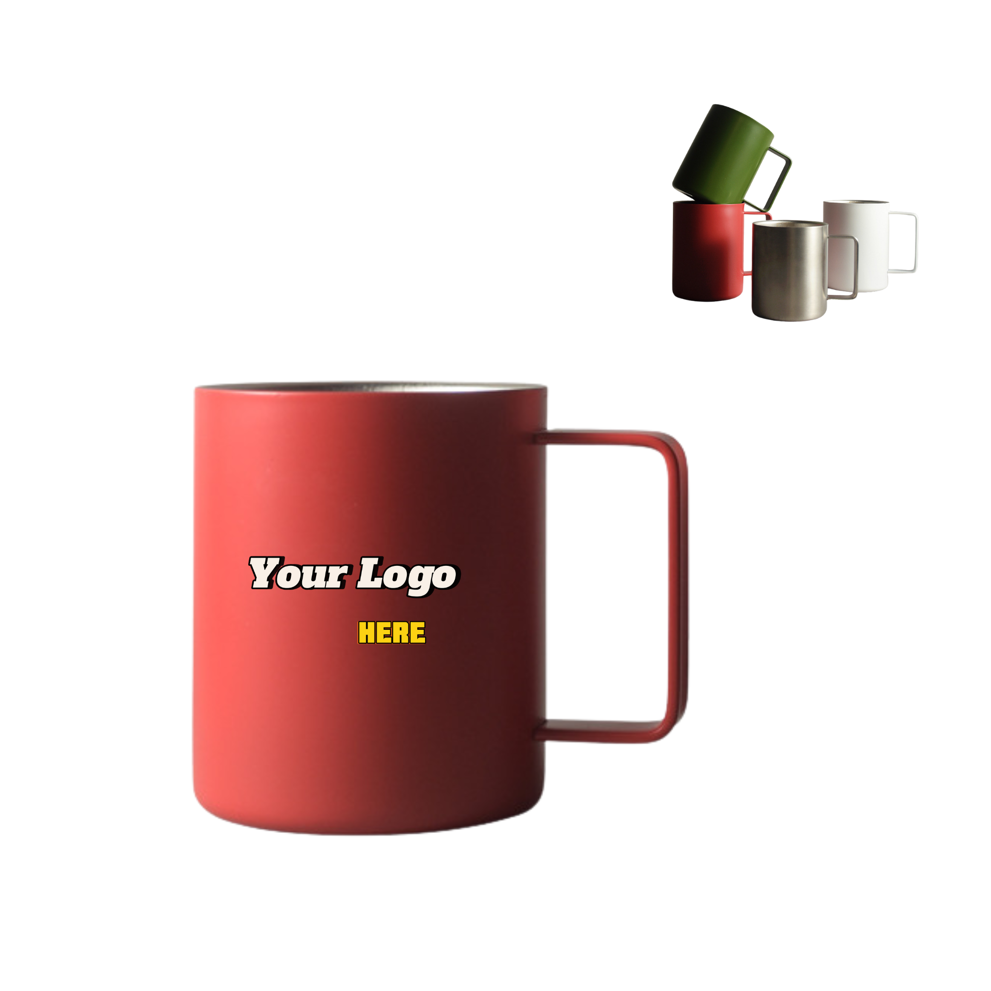 Heat-Resistant Double-Layer Coffee Mug 2