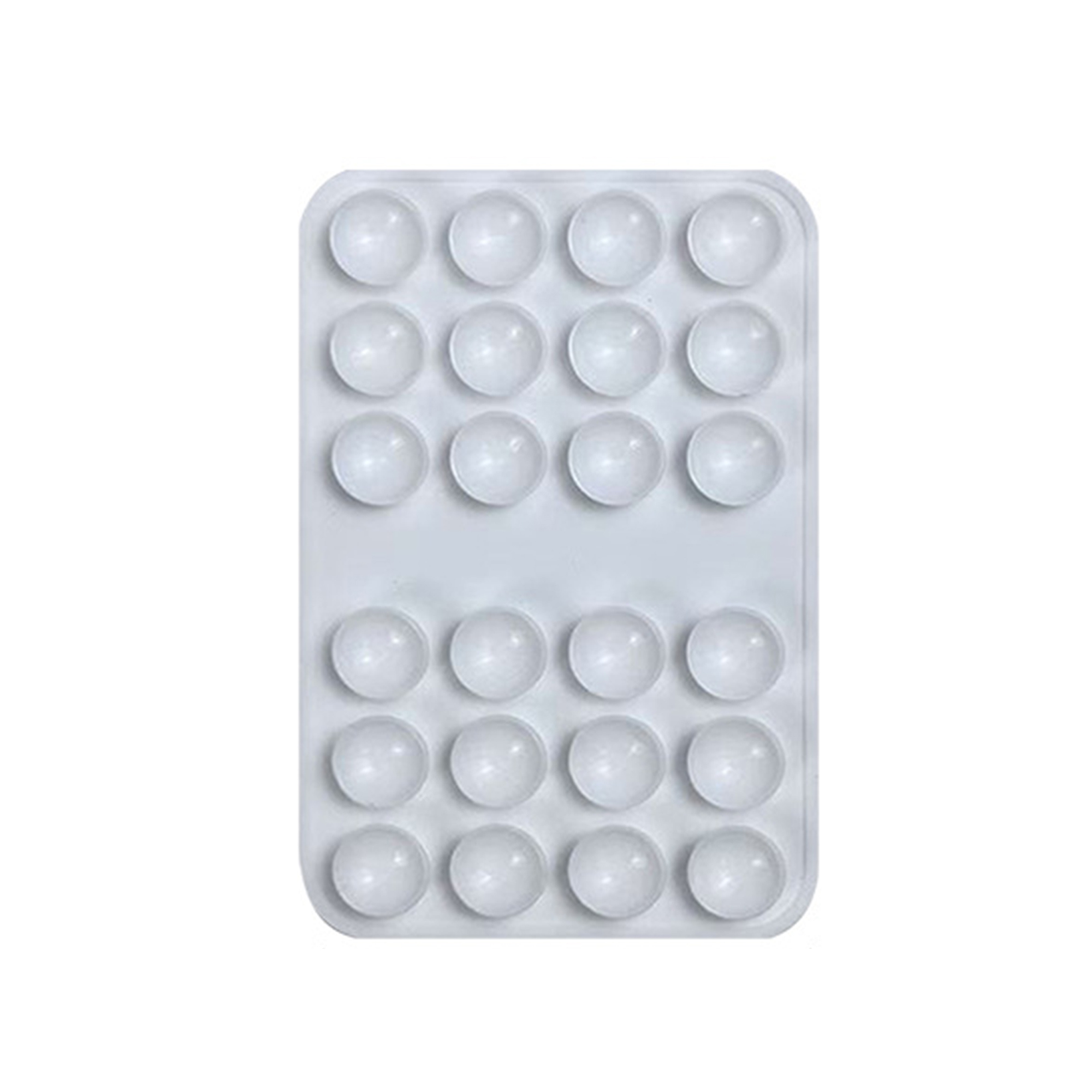 Silicone Suction Pad For Mobile Phone Support 2.3" Length X 3.8" Width X 0.3" Height 4
