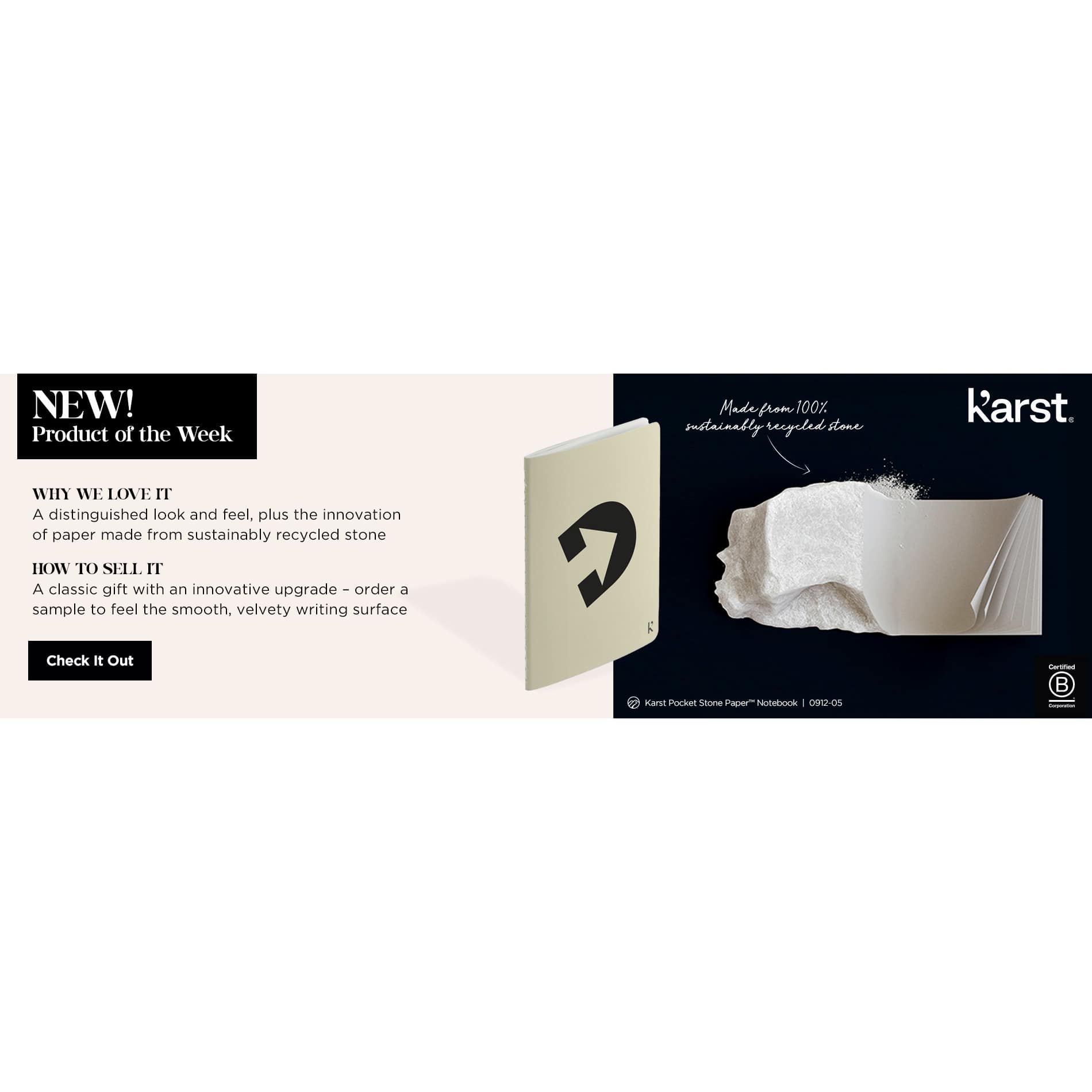 Karst Pocket Stone Paper Notebook 32