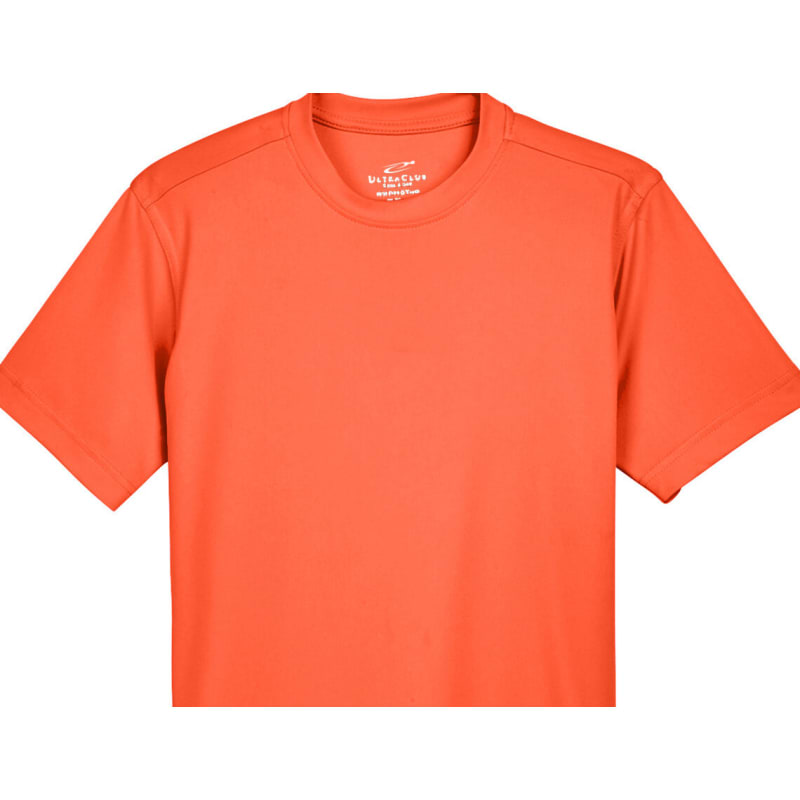 UltraClub Youth Cool & Dry Sport Performance Interlock T-Shirt 16