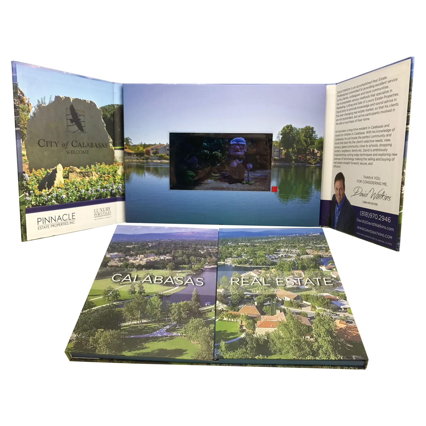 VidU 7.0" HD High-Definition Video Mailer And Brochure With Full Color Printing 17