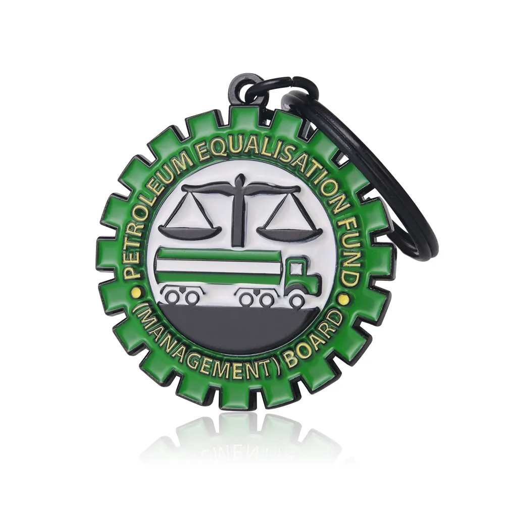 3" Soft Enamel Keychain 4