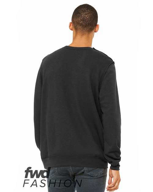 FWD Fashion Raw Seam Crewneck Sweatshirt - 3743 6