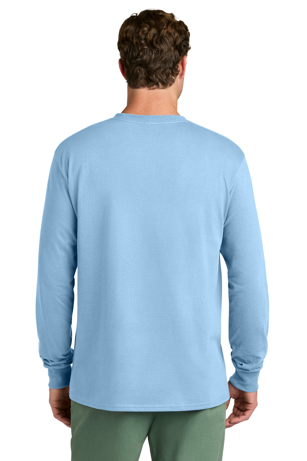 Port & Co Long Sleeve Core Cotton Tee. PC54LS 100