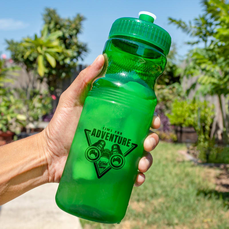 24 Oz Translucent Sports Water Bottles 17