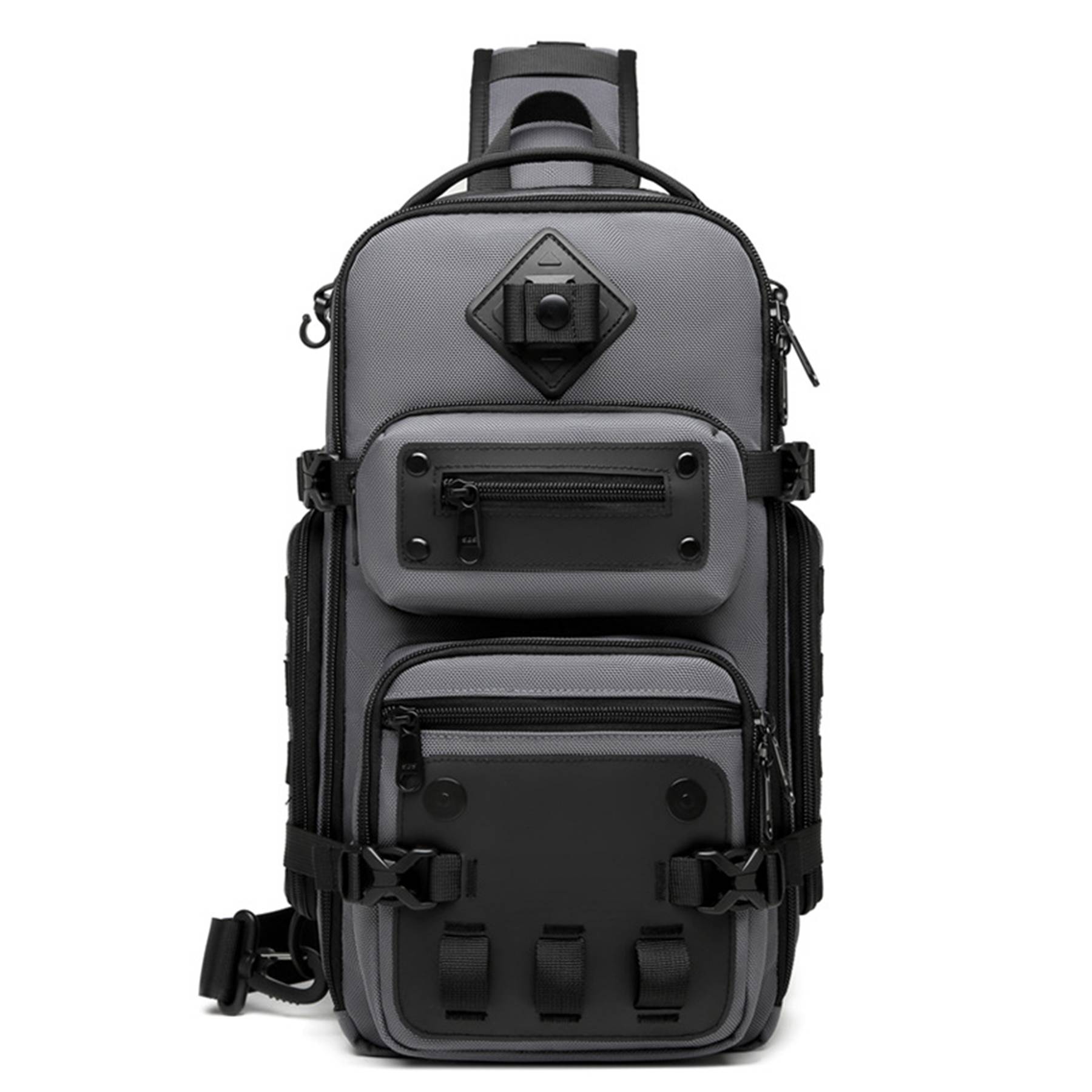 Oxford Sling Backpack Large Capacity Shoulder Crossbody Bags 4