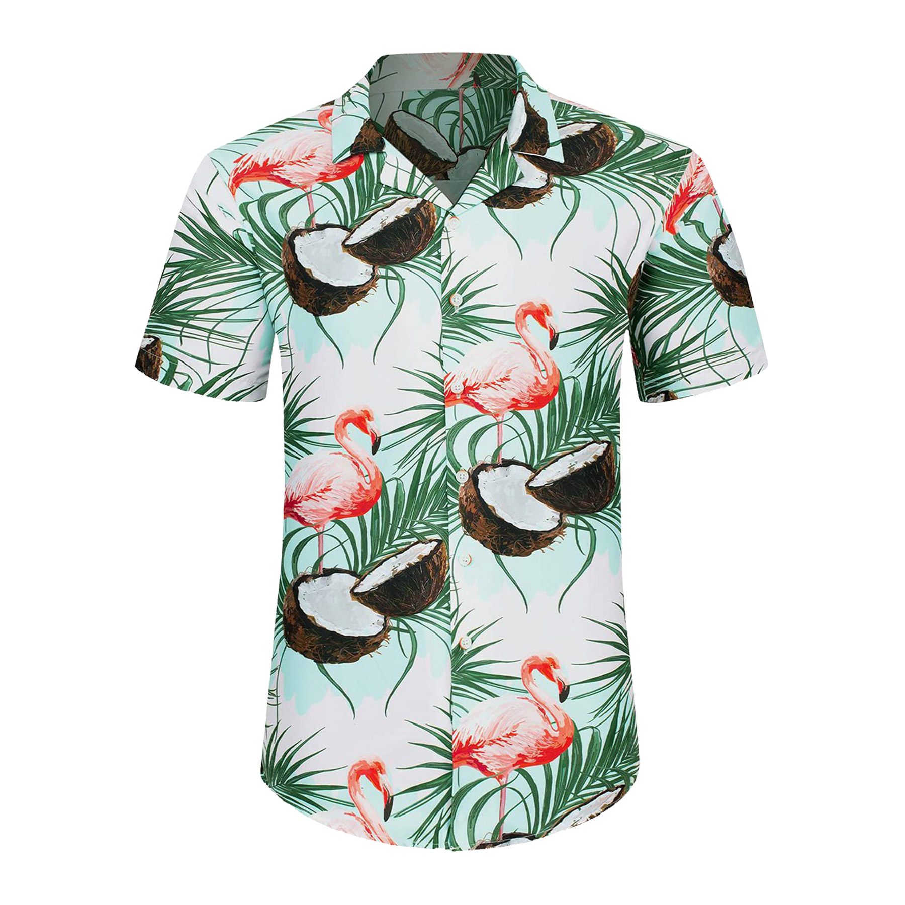 Mens Hawaiian Short Sleeve Shirt 22