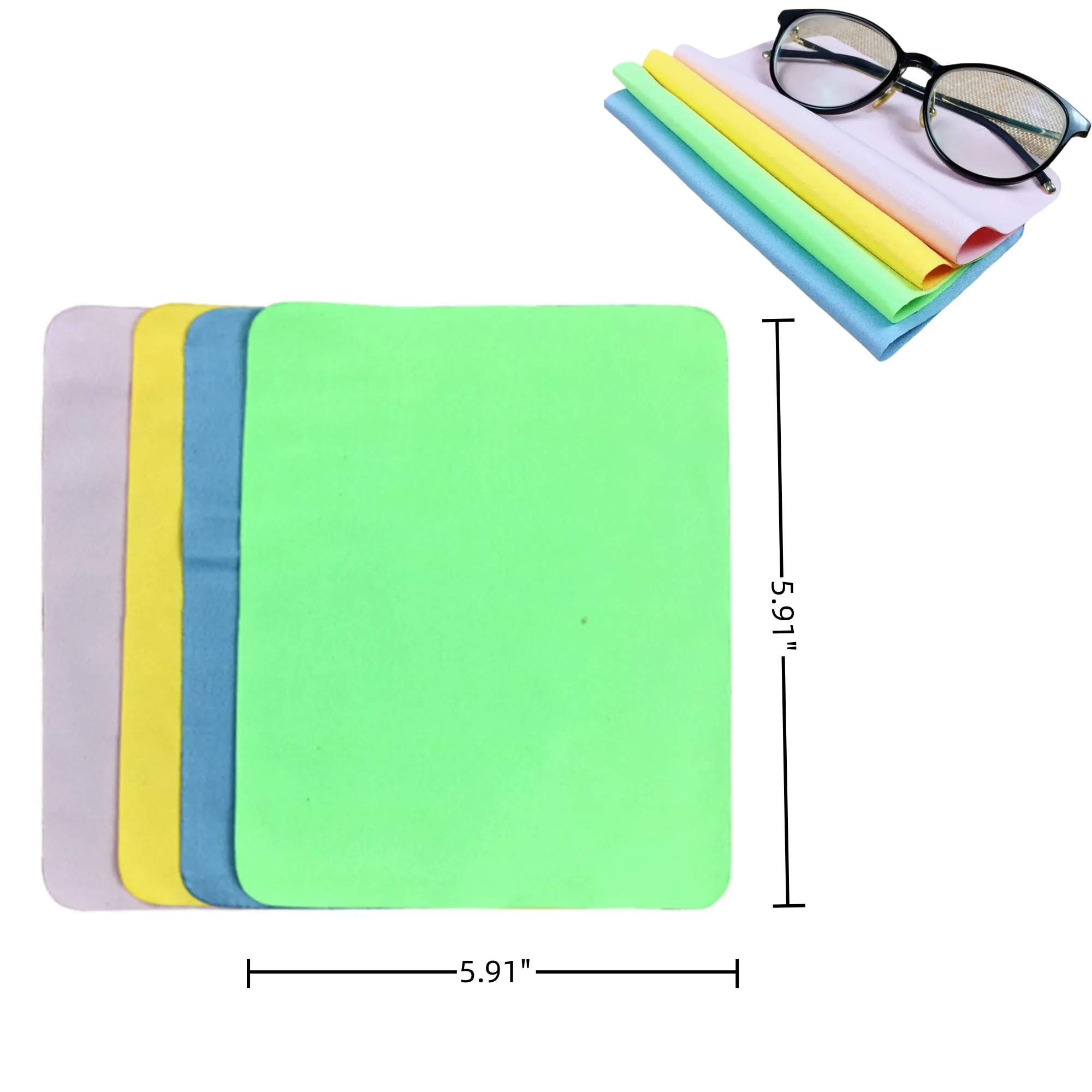 Double-Sided Suede Cleaning Cloth - Eyewear Event Promo 3