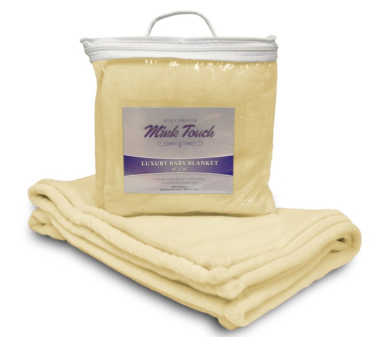 Mink Touch Baby Blanket - Blank 3