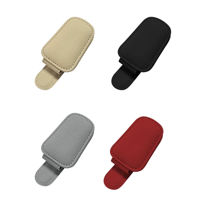 Car visor eyeglasses clip holder 4