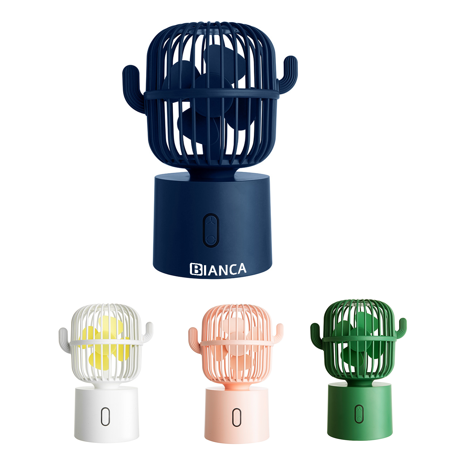 Cactus Oscillating Mini Fan 1