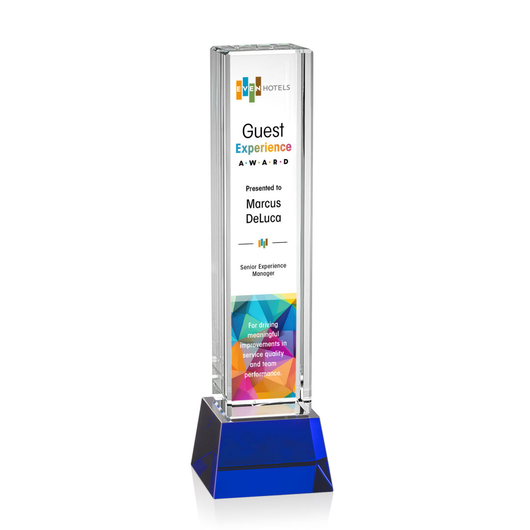 Robson VividPrint™ Award on Base - Blue 9