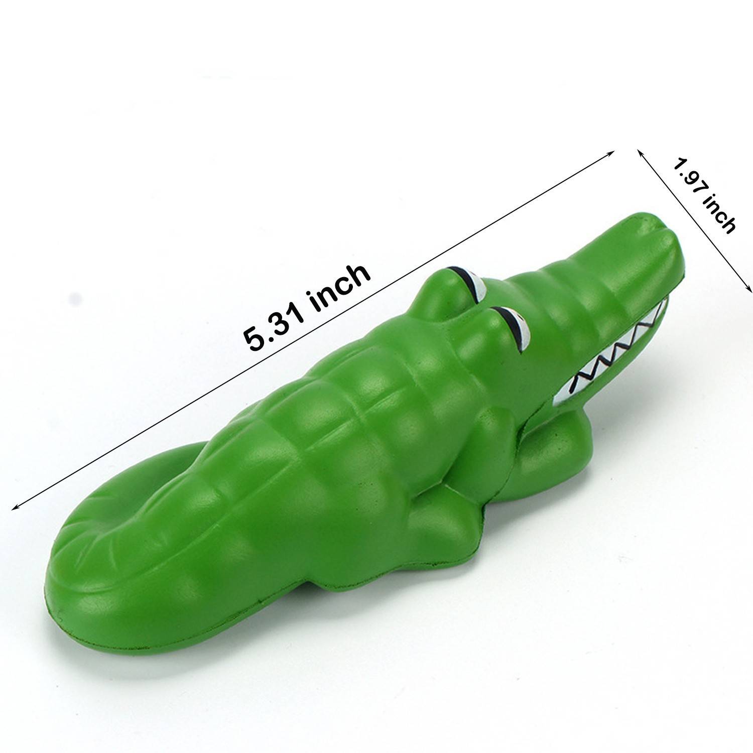 Squeeze PU Foam Alligator Stress Reliever Toy 1