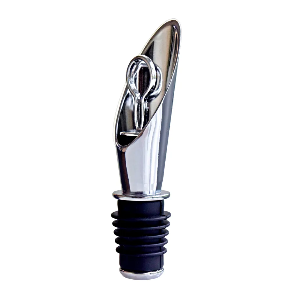 Wine Pourer and Stopper Set 1