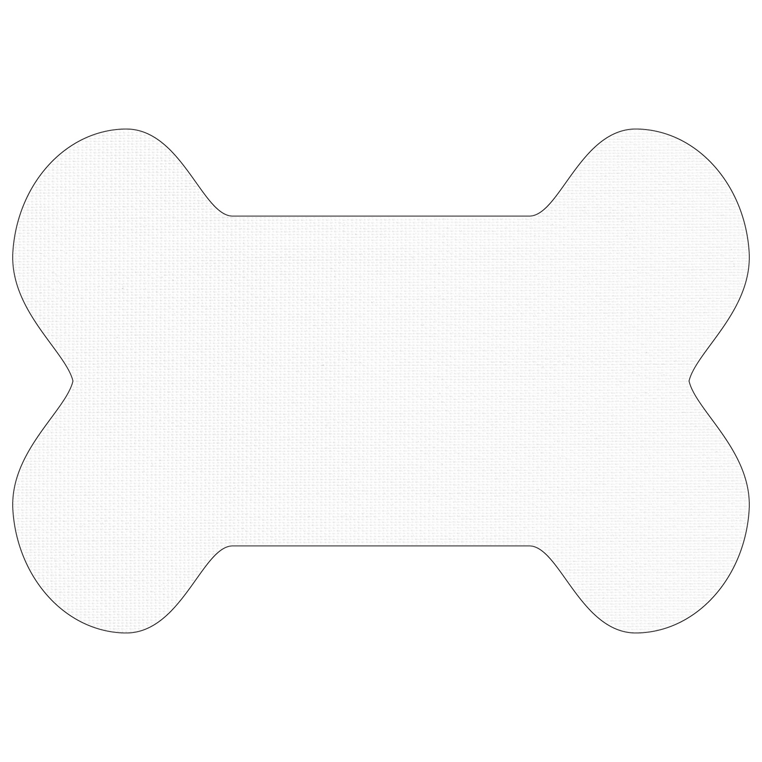 Bone Shaped Vinyl Pet Mat 10
