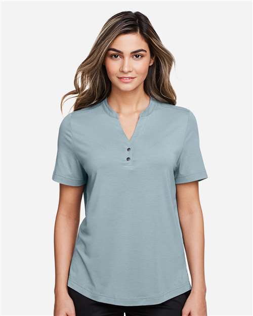 Women's JAQ Snap-Up Stretch Performance Polo - NE100W 59