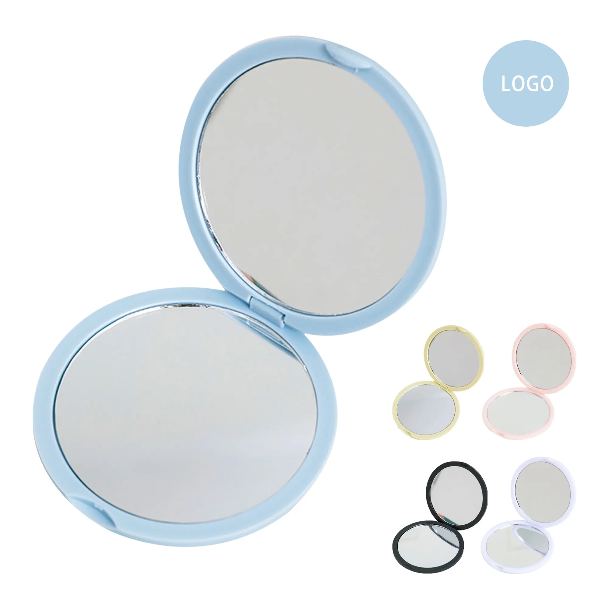 Foldable Double-Sided Portable Mirror