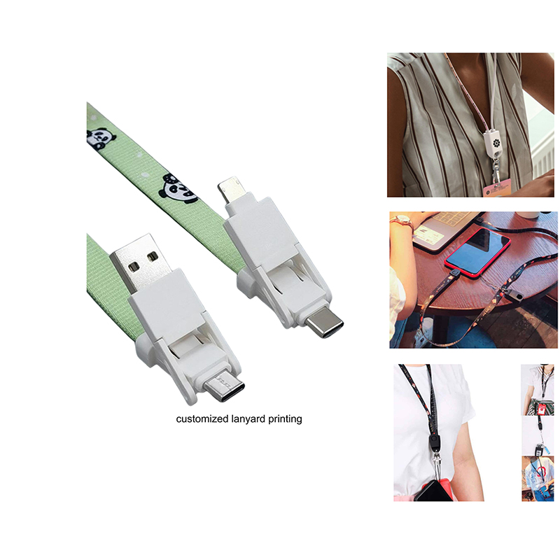 Lanyard with 6-in-1 Charging Cable 1