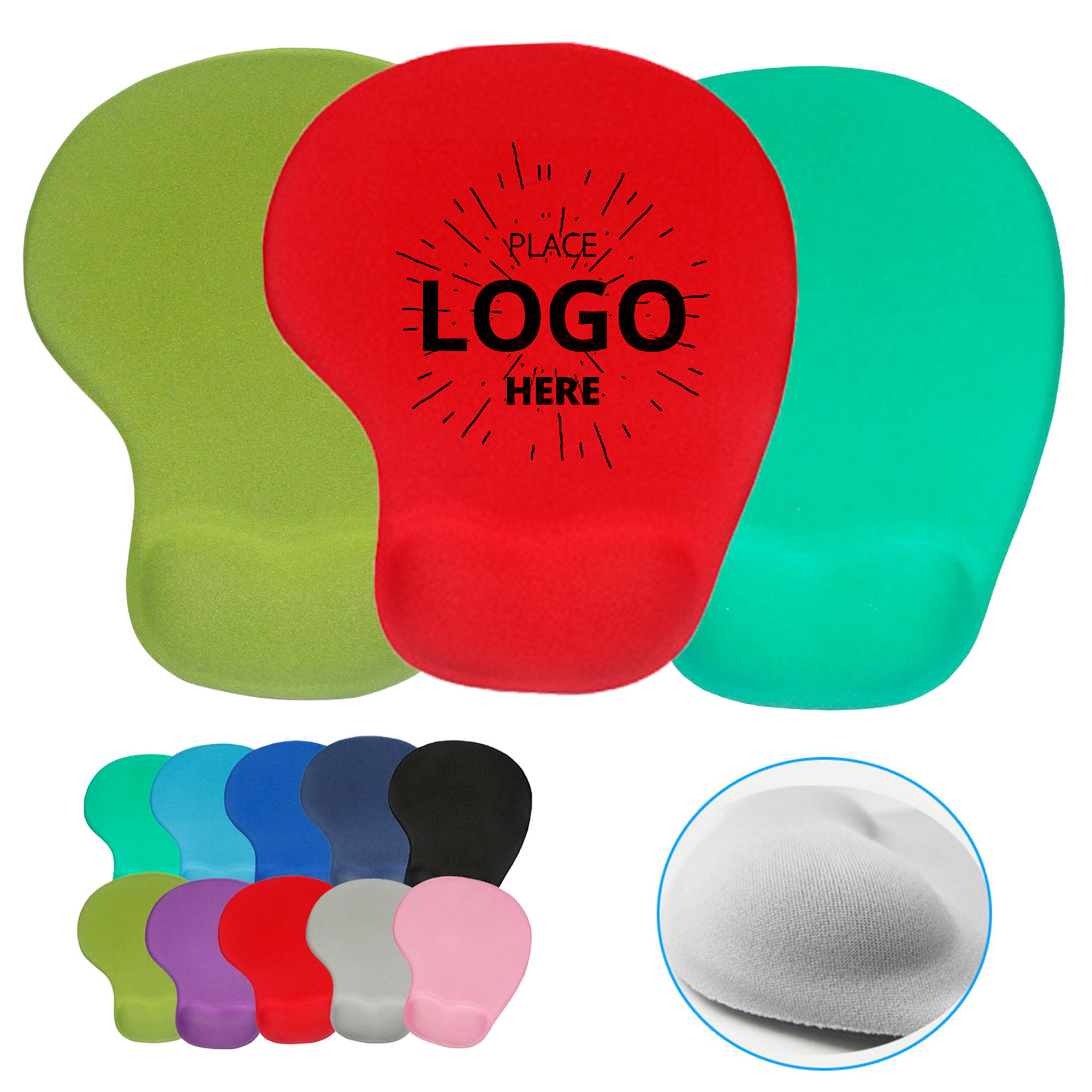 Silicone Mouse Pad with Wrist Support 5