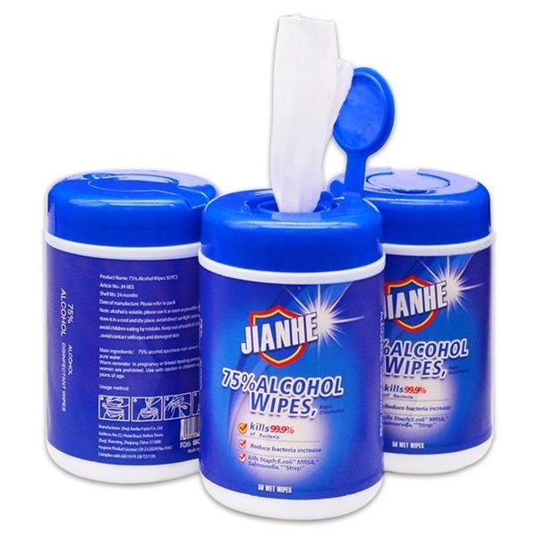 Stock 100pcs/pack Alcohol Wipes 2