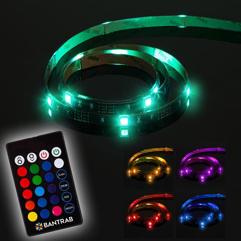 LED RGB Mood Light Strip with Remote 1