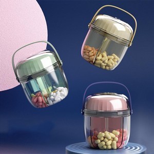 Wooden 7 Day Pill Organizer 8