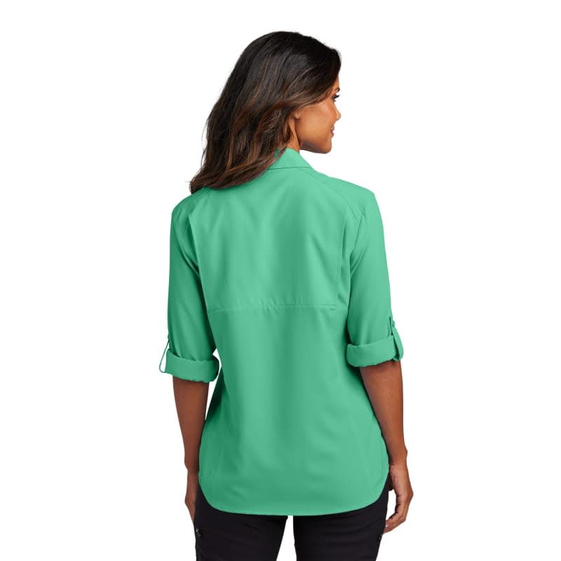 Port Authority Ladies Long Sleeve UV Daybreak Shirt 6