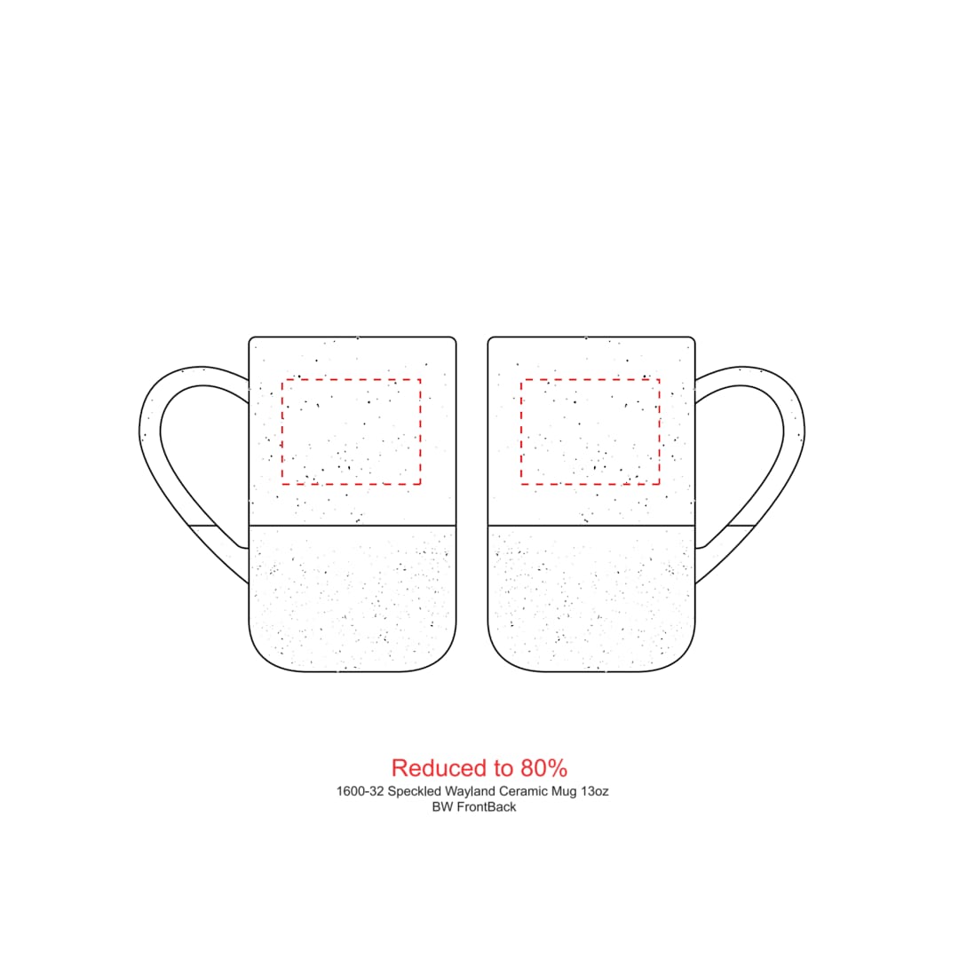 Speckled Wayland Ceramic Mug 13oz 71
