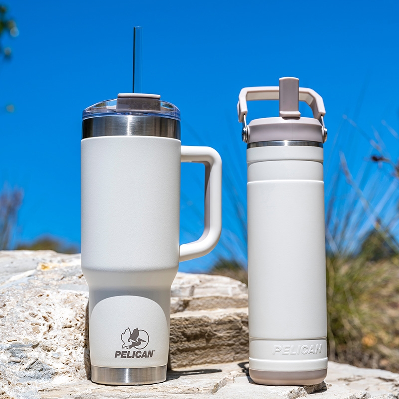 Pelican Pacific™ 26 oz. Recycled Double Wall Stainless Steel Water Bottle 90