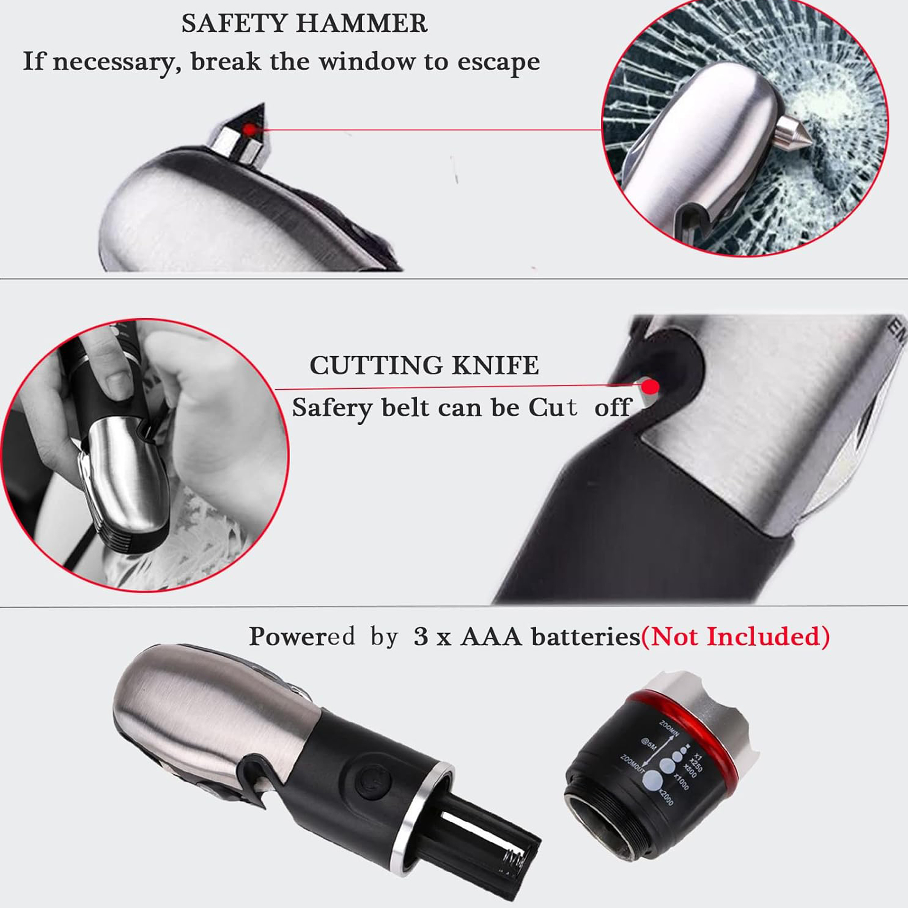 Multi-Tool with LED Flashlight 5