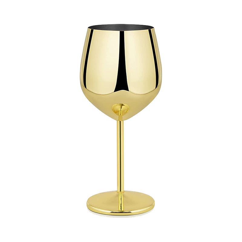 Stainless Steel Wine High Heel Glass 11