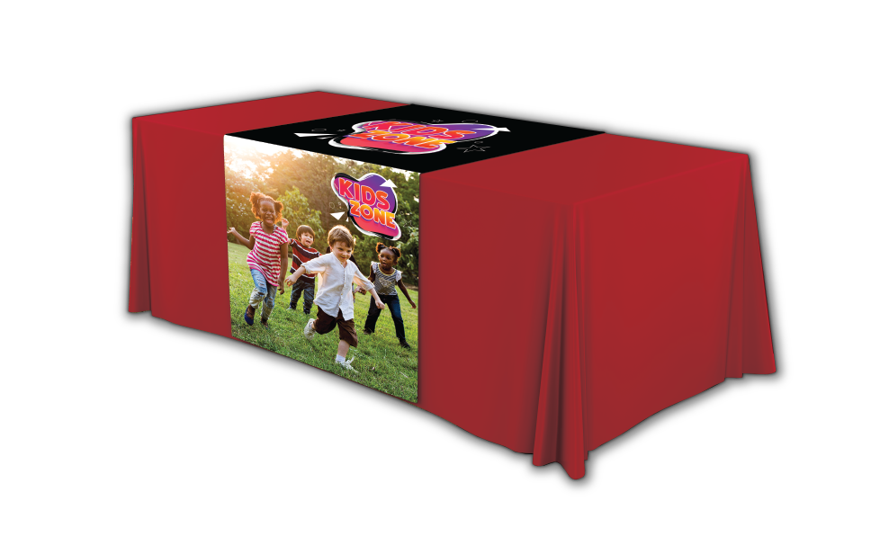 8' Table Cover and 30"x60" Table Runner Set